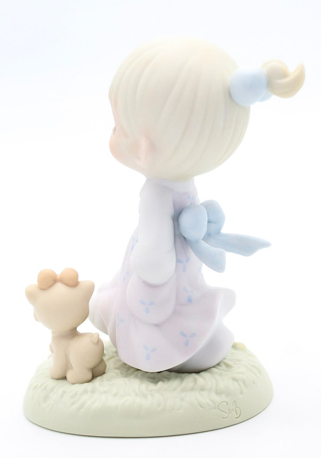 Precious Moments Walk In The Sonshine Enesco Porcelain Figurine 1994 - Thumbnail 4