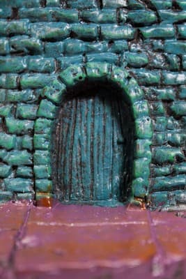 HAWTHORNE VILLAGE "Lizard House" The Nightmare Before Christmas Halloween COA - Thumbnail 11