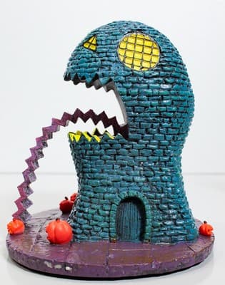 HAWTHORNE VILLAGE "Lizard House" The Nightmare Before Christmas Halloween COA - Thumbnail 10