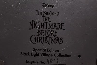 HAWTHORNE VILLAGE "Lizard House" The Nightmare Before Christmas Halloween COA - Thumbnail 14