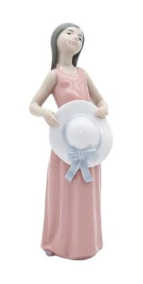Lladro The Dreamer Pamela Plantada Made In Spain Porcelain Figurine With Box - Image 1