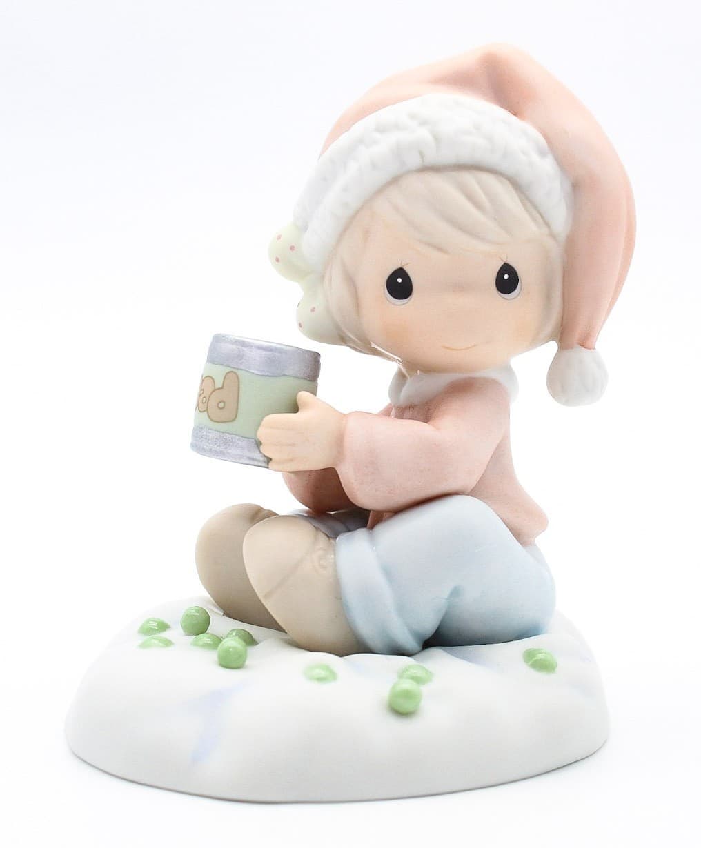Precious Moments Peas On Earth Enesco Porcelain Figurine 1998 - Thumbnail 8