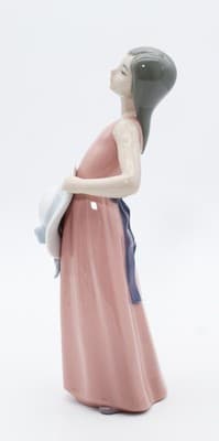 Lladro The Dreamer Pamela Plantada Made In Spain Porcelain Figurine With Box - Thumbnail 9