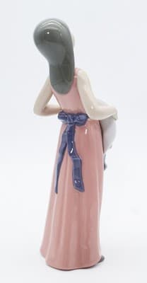 Lladro The Dreamer Pamela Plantada Made In Spain Porcelain Figurine With Box - Thumbnail 8