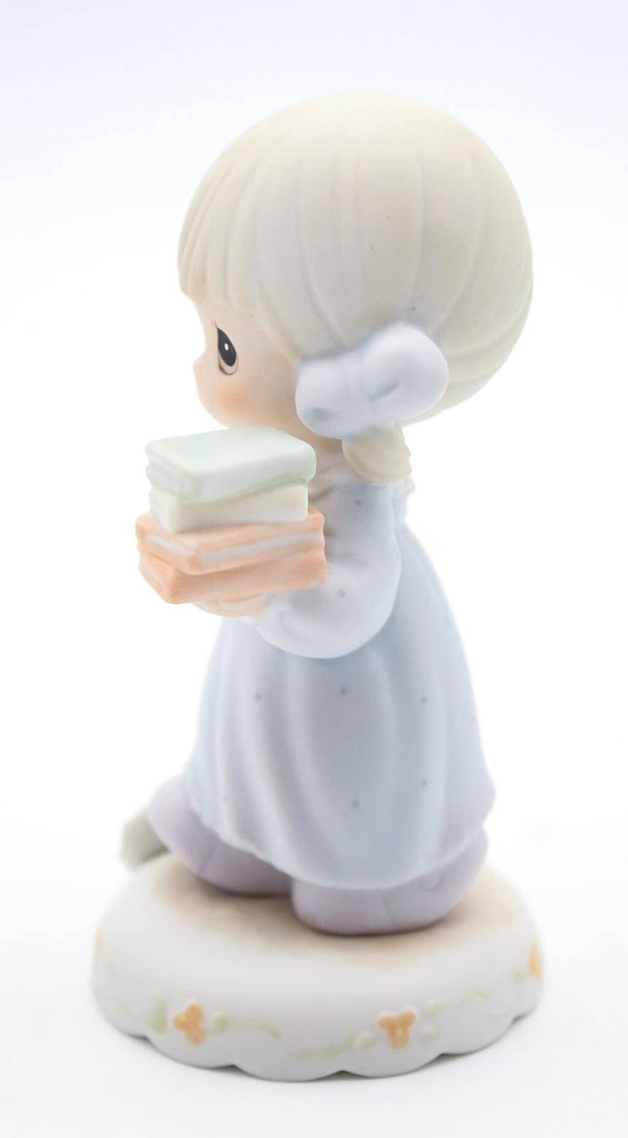 Precious Moments Growing In Grace Age 5 Enesco Porcelain Figurine 1994 - Thumbnail 4