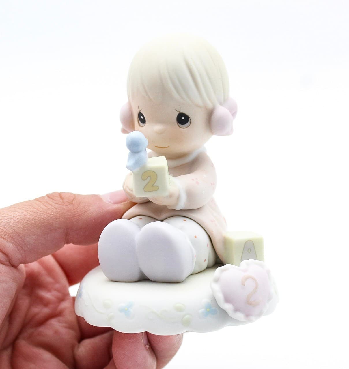 Precious Moments Growing In Grace Age 2 Enesco Porcelain Figurine 1994 - Thumbnail 7