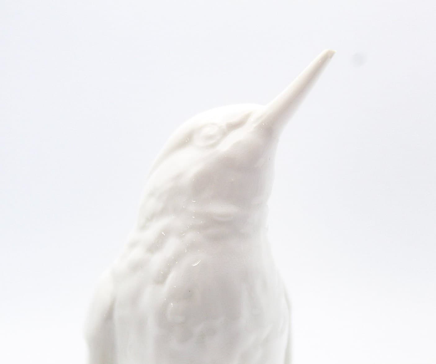 Vintage Crown Staffordshire J.T. Jones England Bone China White Bird Figurine - Thumbnail 5