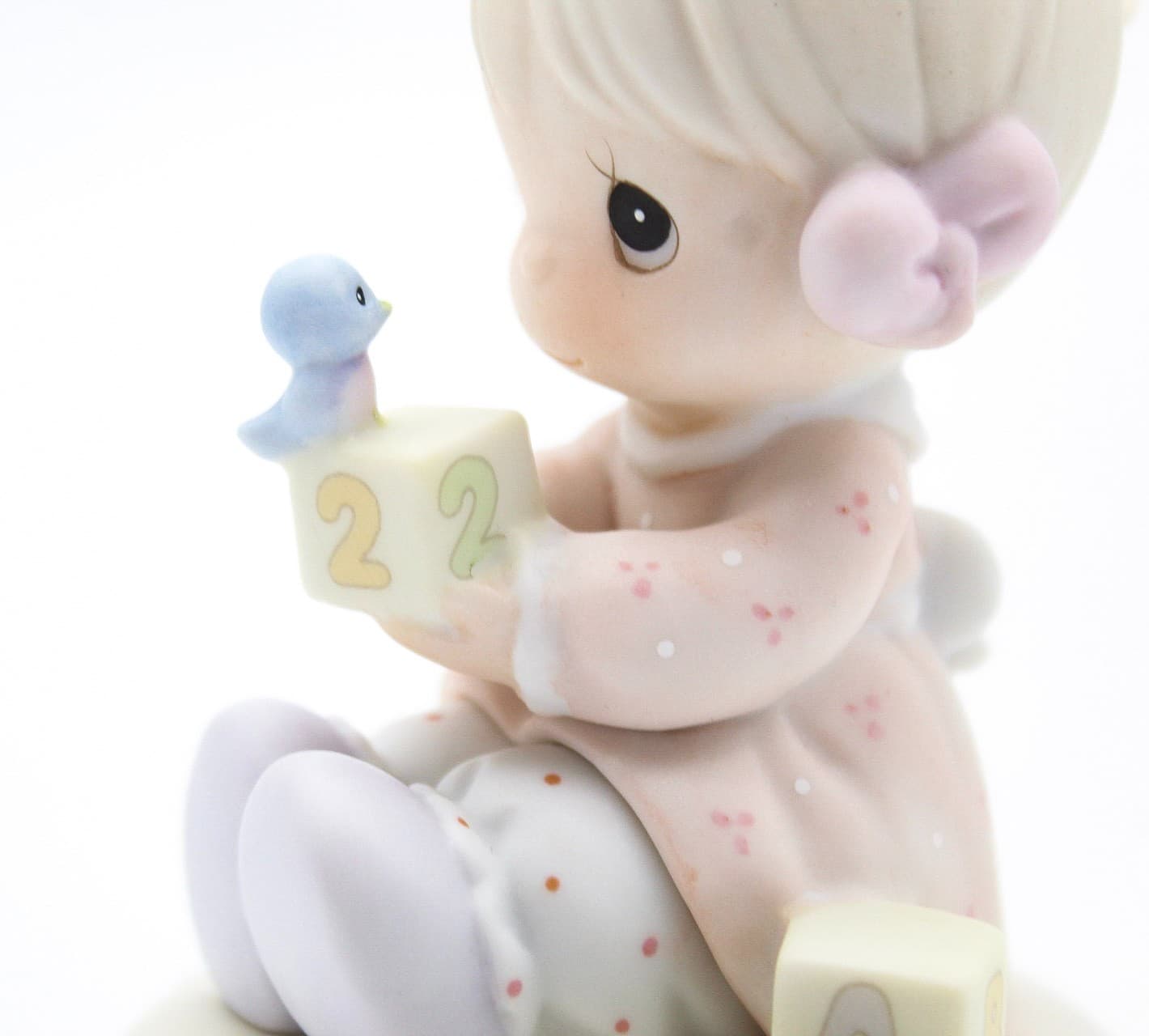 Precious Moments Growing In Grace Age 2 Enesco Porcelain Figurine 1994 - Thumbnail 3
