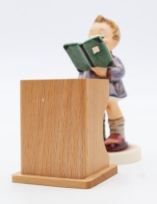 Hummel Goebel The Poet West Germany Vintage Porcelain Figurine TMK7 In Box - Thumbnail 5