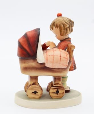 Hummel Goebel Doll Mother West Germany Vintage Porcelain Figurine TMK3 - Thumbnail 3
