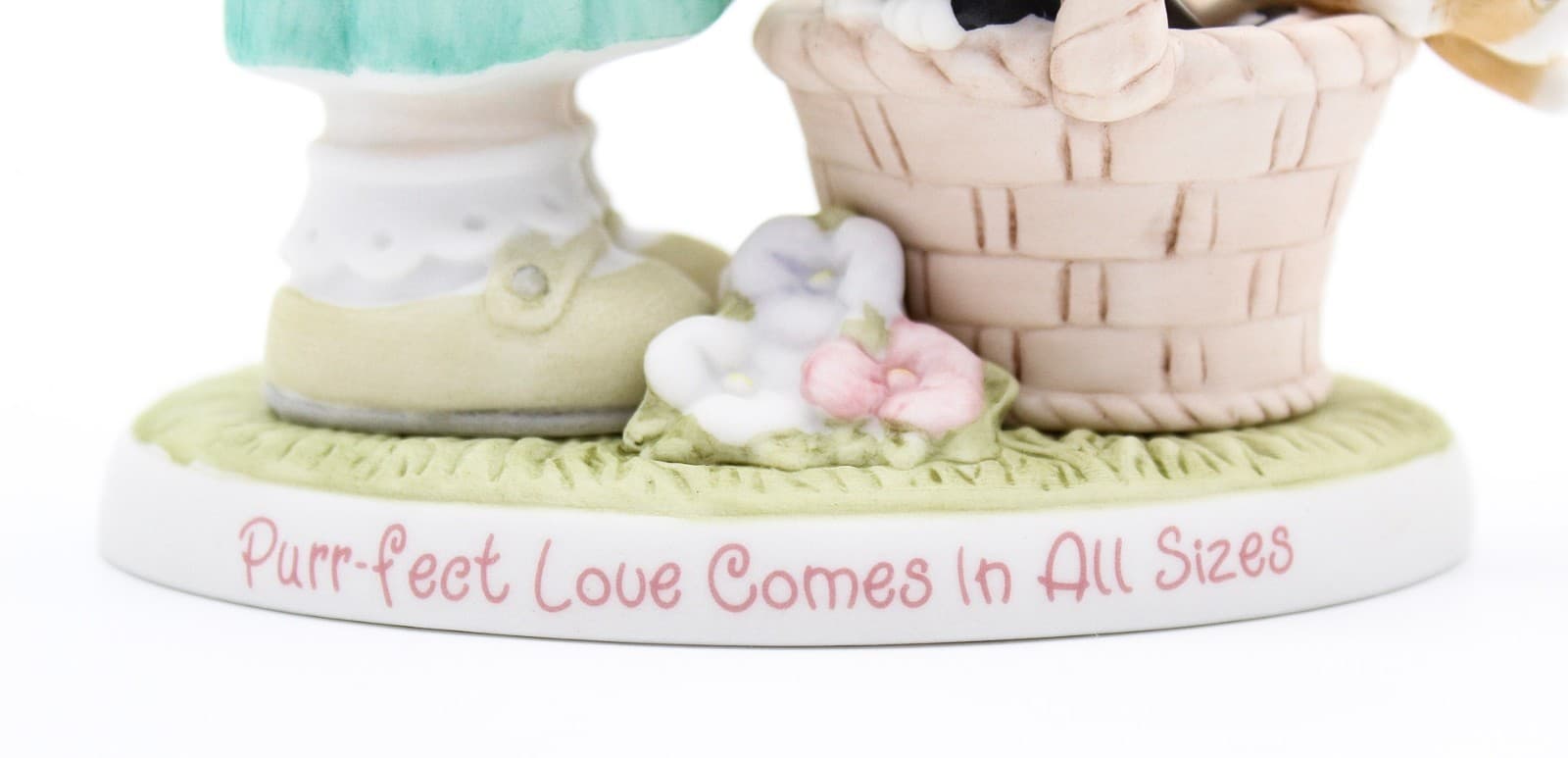 Precious Moments Purr-fect Love Comes In All Sizes Porcelain Figurine 2014 - Thumbnail 7