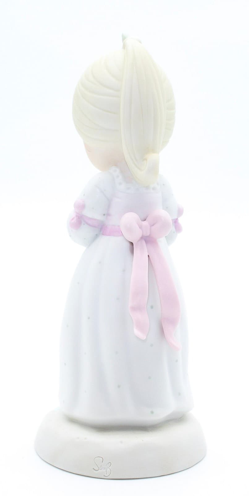 Precious Moments We Are All Precious In His Sight Enesco Porcelain Figurine 1987 - Thumbnail 5