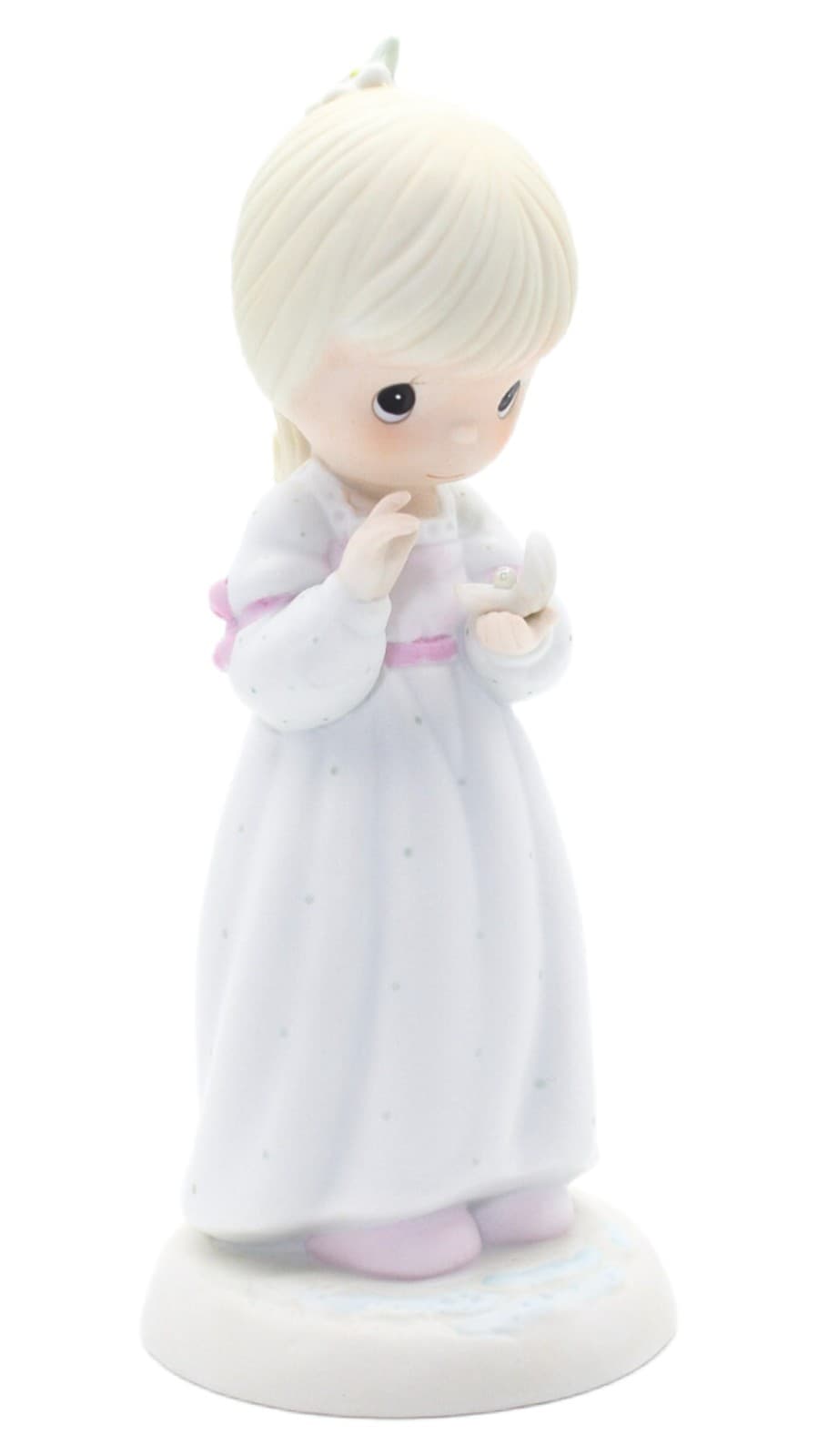 Precious Moments We Are All Precious In His Sight Enesco Porcelain Figurine 1987 - Image 1