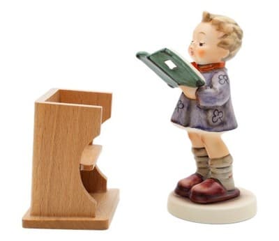 Hummel Goebel The Poet West Germany Vintage Porcelain Figurine TMK7 In Box - Image 1