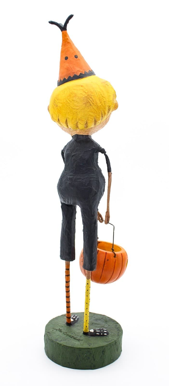 Lori Mitchel Funny Bones Folk Art Artisan Whimsical Halloween Decor Figurine - Thumbnail 6