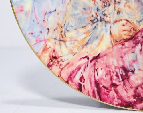 EDNA HIBEL Royal Doulton Lucia & Child Limited Edition 13454/15000 Plate Signed - Thumbnail 4