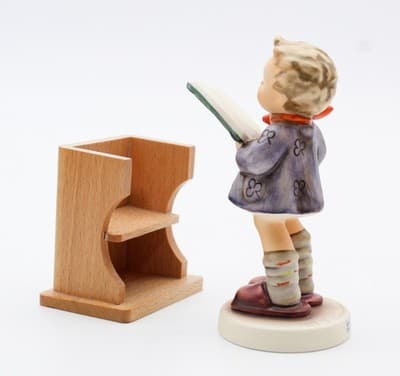 Hummel Goebel The Poet West Germany Vintage Porcelain Figurine TMK7 In Box - Thumbnail 6