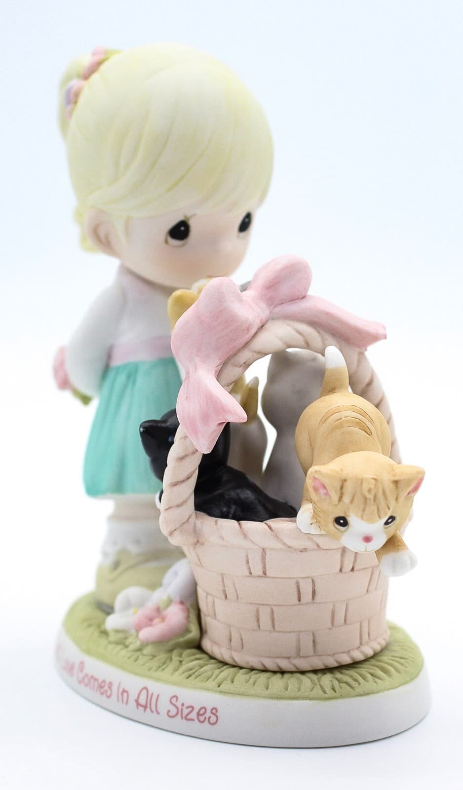 Precious Moments Purr-fect Love Comes In All Sizes Porcelain Figurine 2014 - Thumbnail 4
