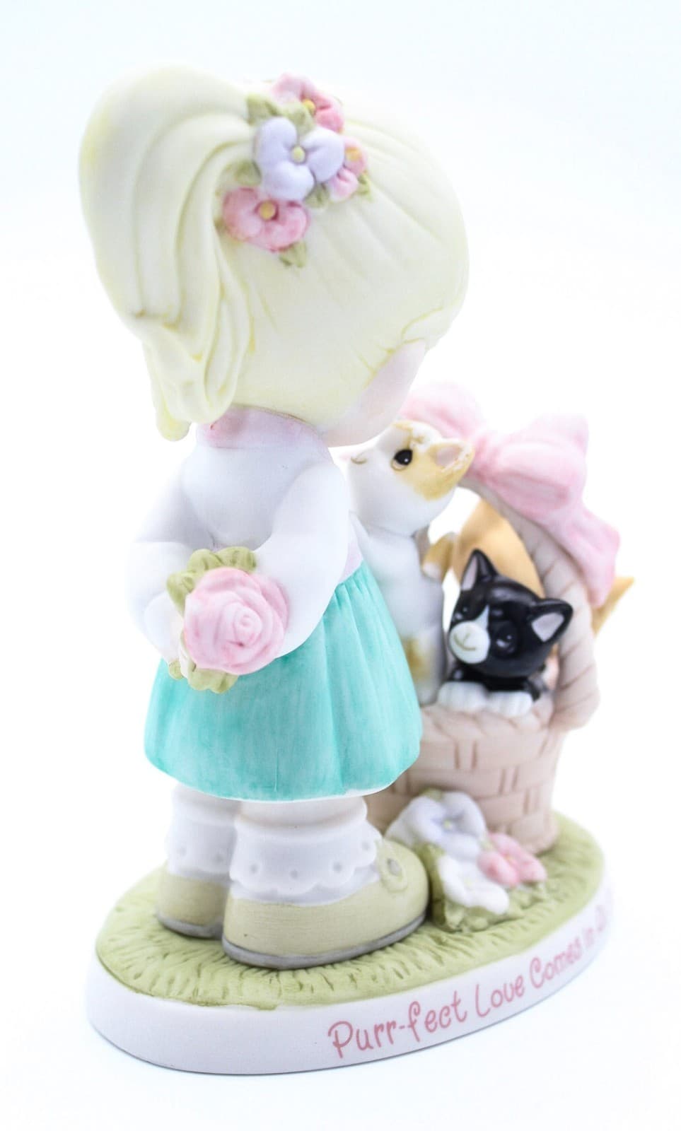 Precious Moments Purr-fect Love Comes In All Sizes Porcelain Figurine 2014 - Thumbnail 6