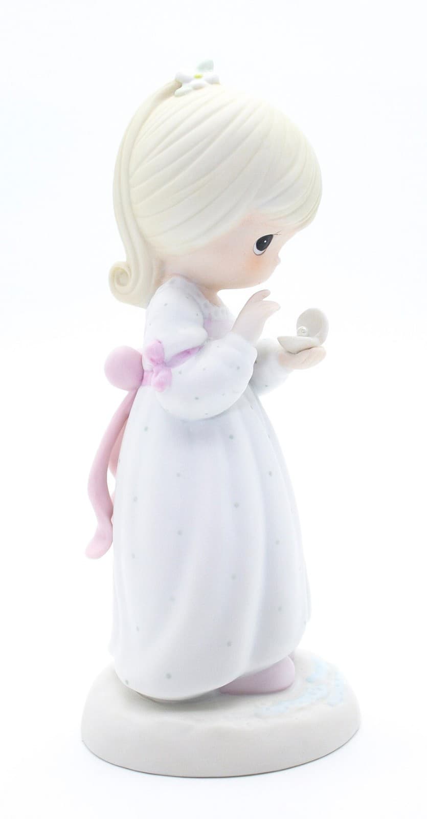 Precious Moments We Are All Precious In His Sight Enesco Porcelain Figurine 1987 - Thumbnail 2