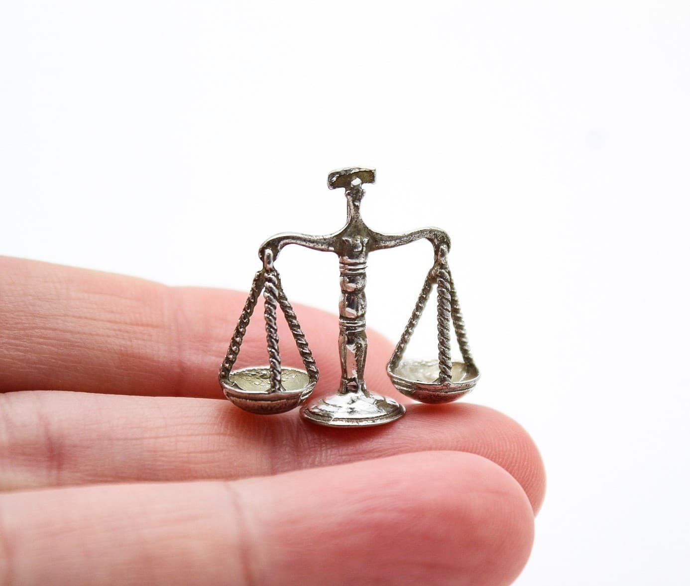 Vintage 925 Sterling Silver Scale Miniature Dollhouse Figurine 1:12 - Thumbnail 6