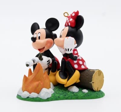 Hallmark Keepsake 2019 Fireside Friends Mickey & Minnie Christmas Ornament New - Thumbnail 6
