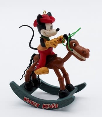 Hallmark Keepsake 2010 Two-Gun Mickey Mouse Disney Christmas Ornament New - Thumbnail 4