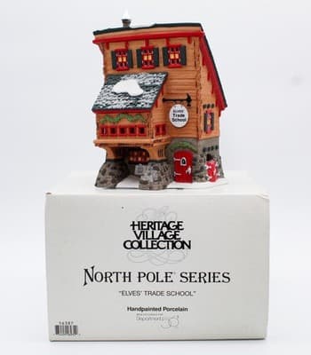Department 56 Elves' Trade School Heritage Village Dickens' Christmas Village - Thumbnail 2