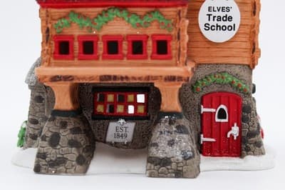 Department 56 Elves' Trade School Heritage Village Dickens' Christmas Village - Thumbnail 4