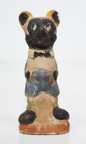 Early Vintage Hand Painted Walt Disney Mickey Mouse Composition Small Figurine - Thumbnail 9