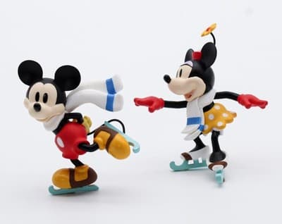 Hallmark Keepsake 2018 Mice On Ice Mickey & Minnie Christmas Ornament New - Thumbnail 10