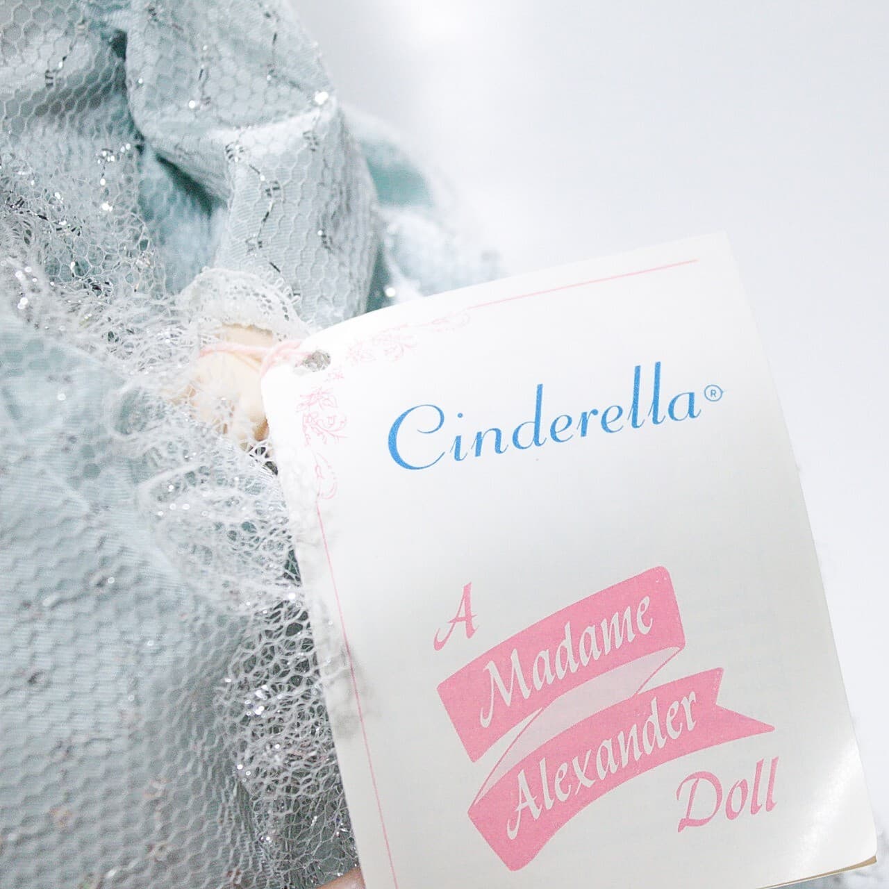 MADAME ALEXANDER "Cinderella" Blue Gown Vintage Collectable Doll w/Tag & Box - Thumbnail 3