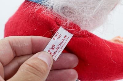 Vintage ANNALEE MOBILITEE Toymaker SantaArtisan Felt Christmas Doll 16" w/ Tags - Thumbnail 9