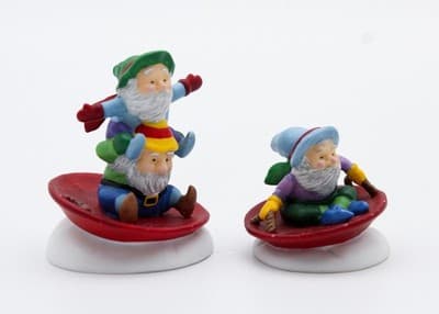 Department 56 Downhill Daredevils North Pole Series Accessories 2pcs Christmas - Thumbnail 4