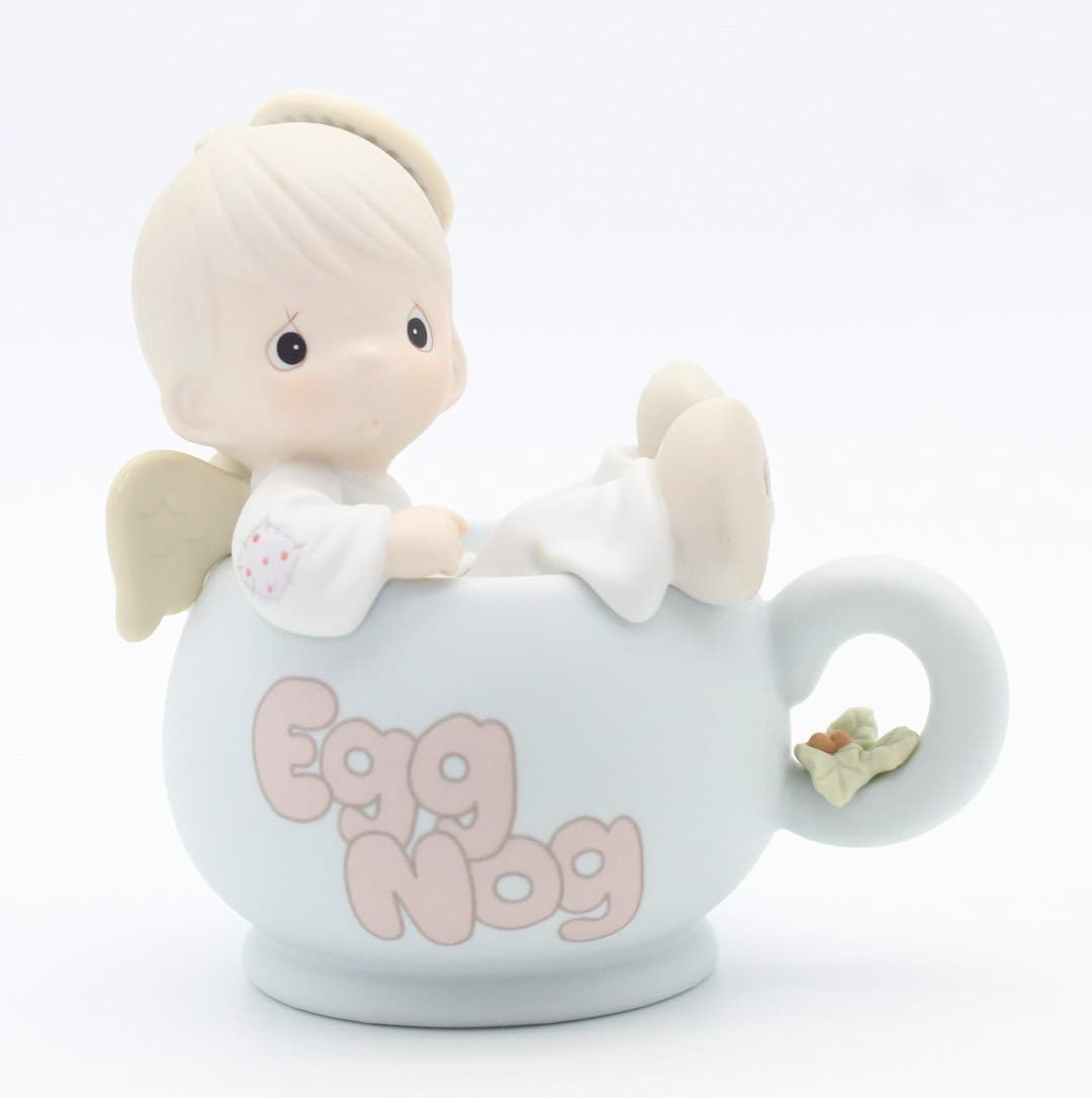 Precious Moments Dropping In For The Holidays Enesco Porcelain Figurine 1994 - Thumbnail 8