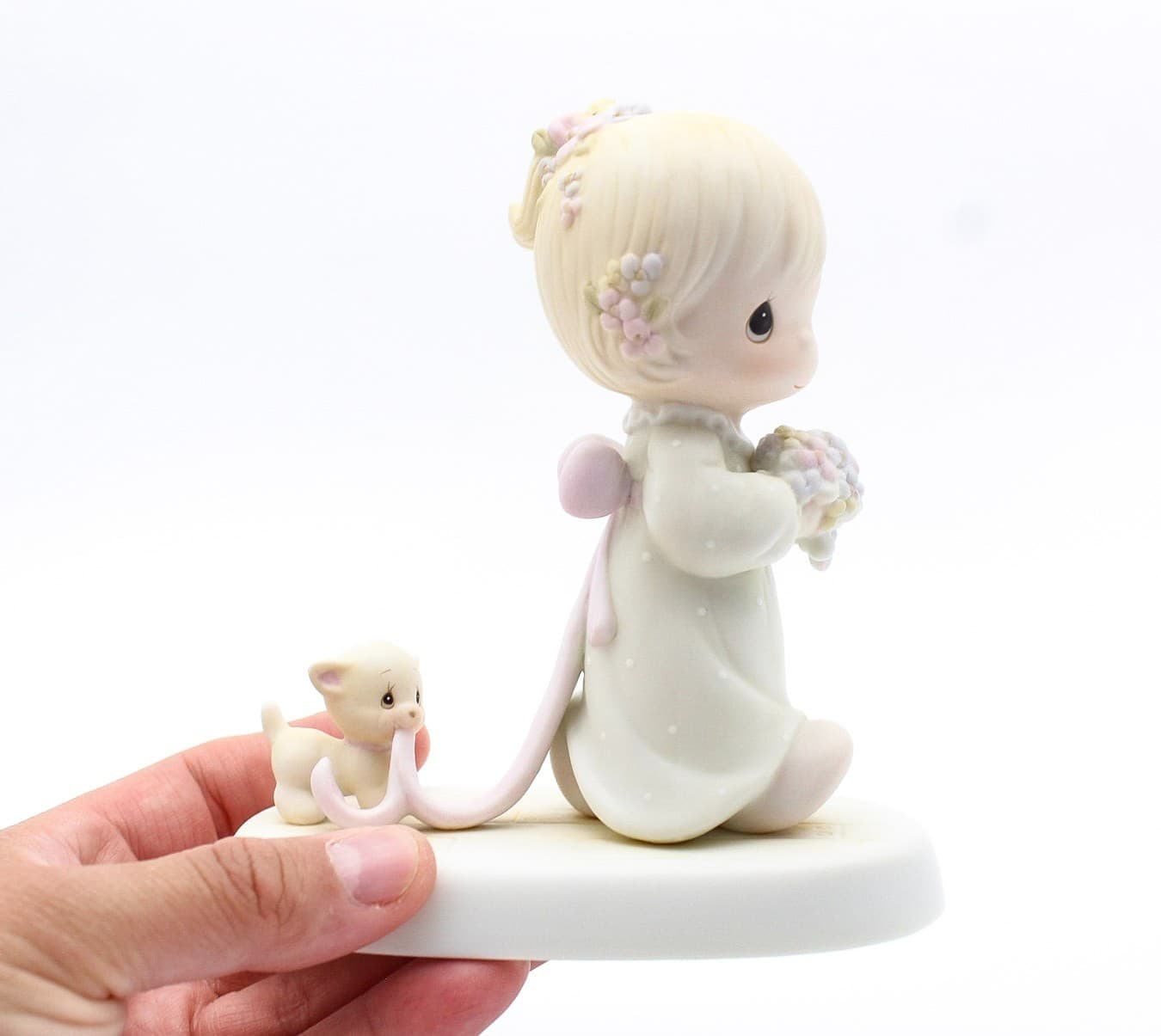 Precious Moments Sharing Our Joy Together Enesco Porcelain Figurine 1983 - Thumbnail 7
