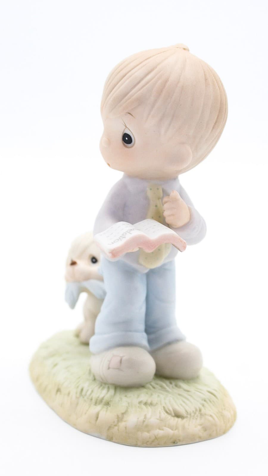 Precious Moments The End Is In Sight Enesco Porcelain Figurine 1982 - Thumbnail 6