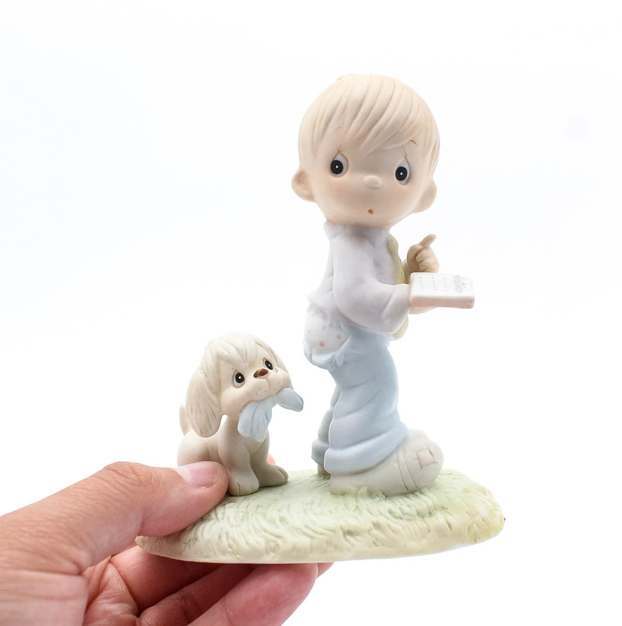 Precious Moments The End Is In Sight Enesco Porcelain Figurine 1982 - Thumbnail 8