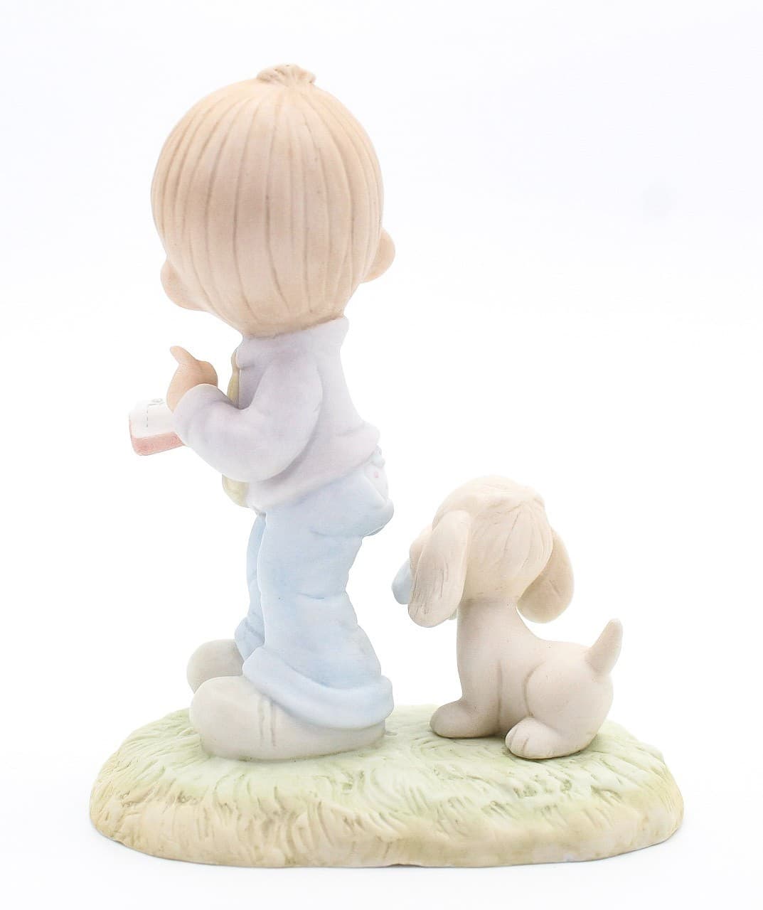 Precious Moments The End Is In Sight Enesco Porcelain Figurine 1982 - Thumbnail 5