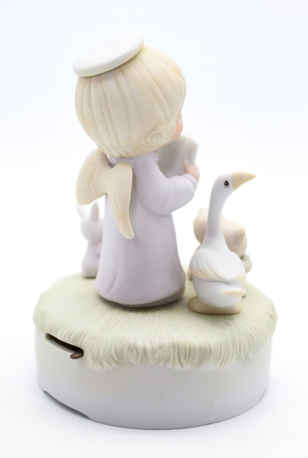 Precious Moments Let Heaven And Nature Sing Porcelain Musical Figurine 1982 - Thumbnail 6