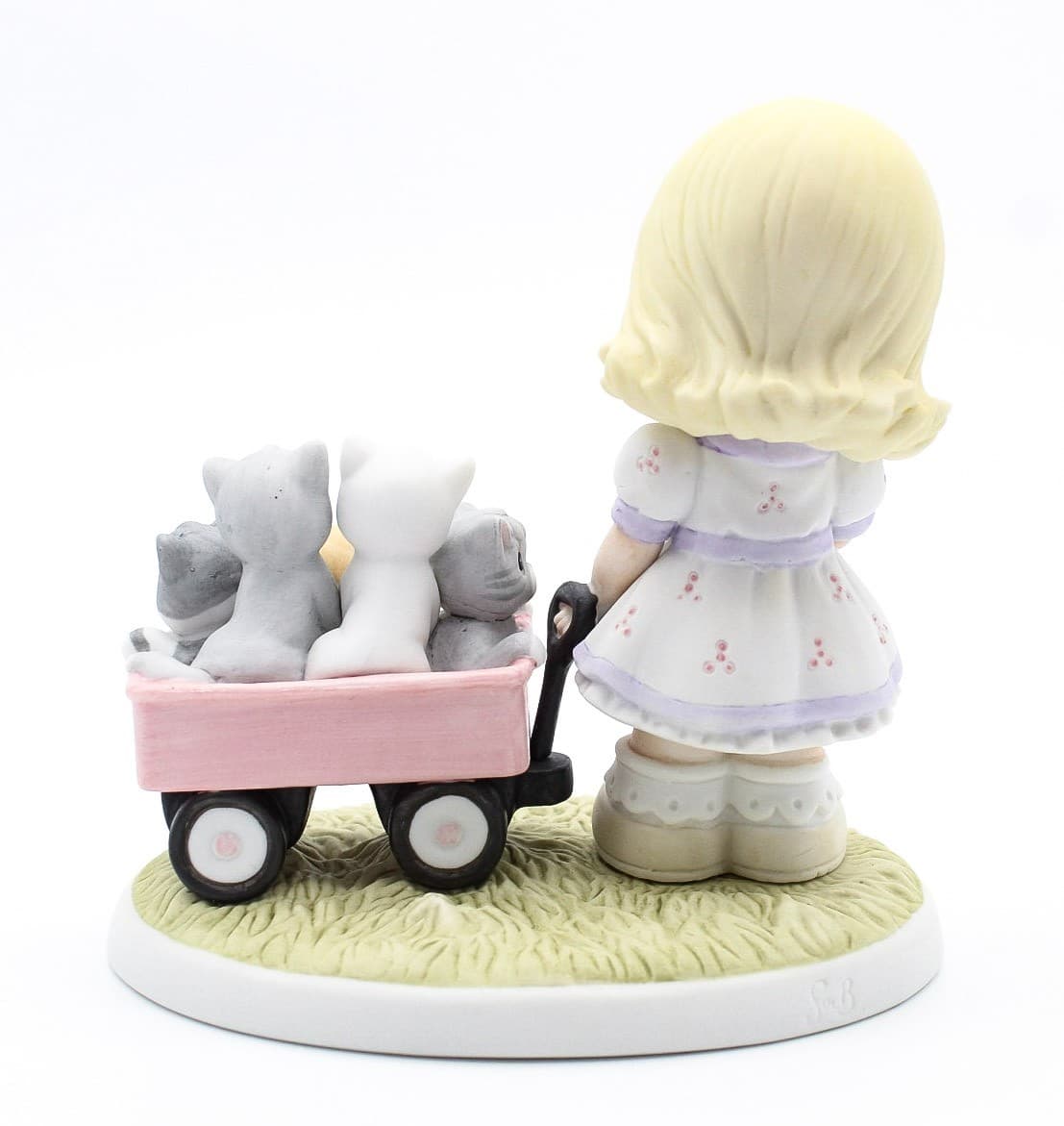 Precious Moments Love Is The Purr-fect Gift Enesco Porcelain Figurine 2014 - Thumbnail 6