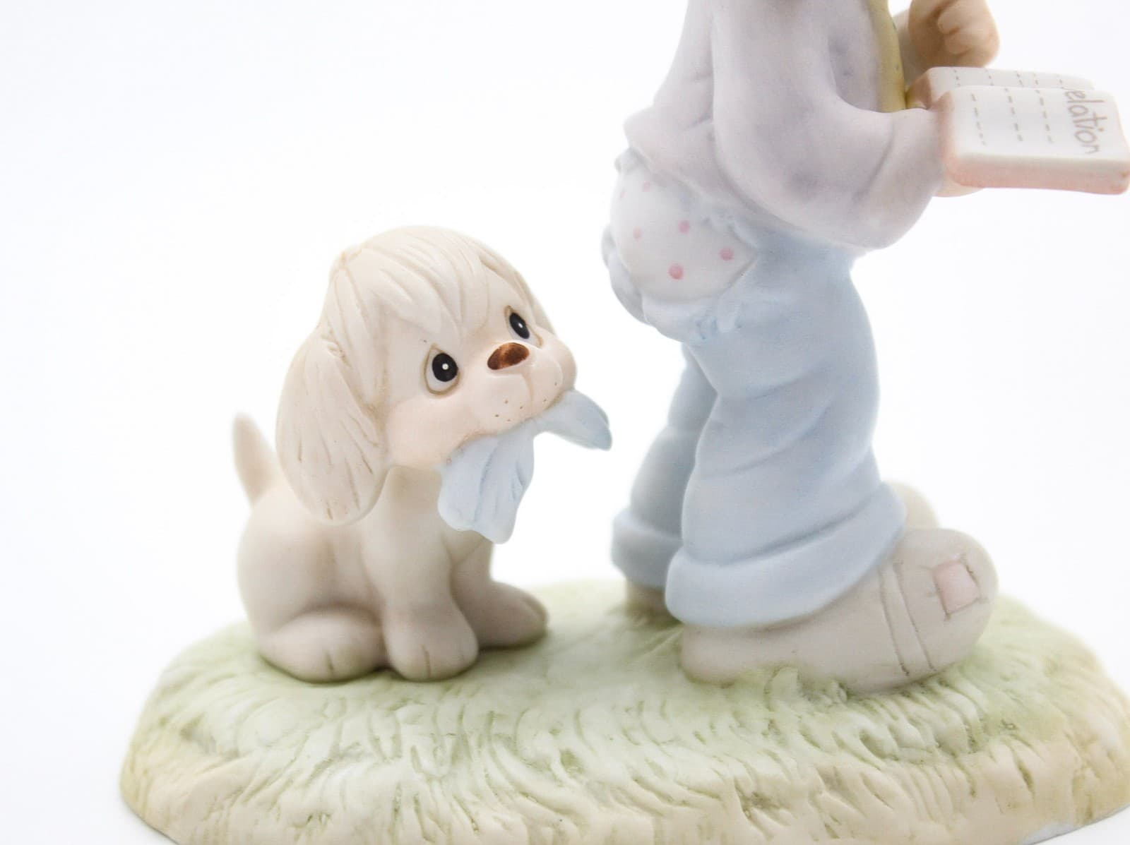 Precious Moments The End Is In Sight Enesco Porcelain Figurine 1982 - Thumbnail 3