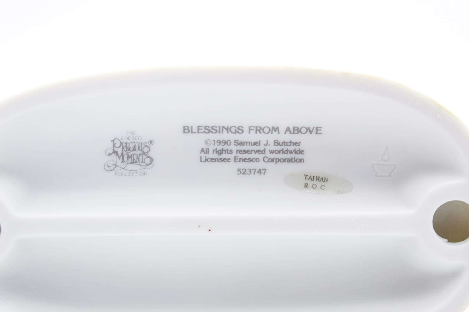 Precious Moments Blessings From Above Enesco Porcelain Figurine 1990 - Thumbnail 5