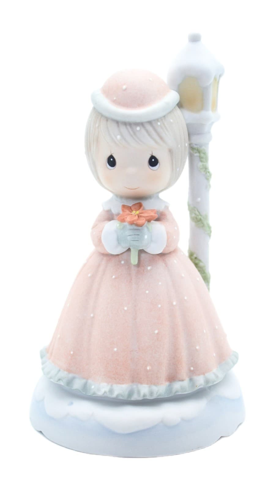 Precious Moments The Light Of The World Is Jesus Porcelain Musical Figurine 1982 - Image 1