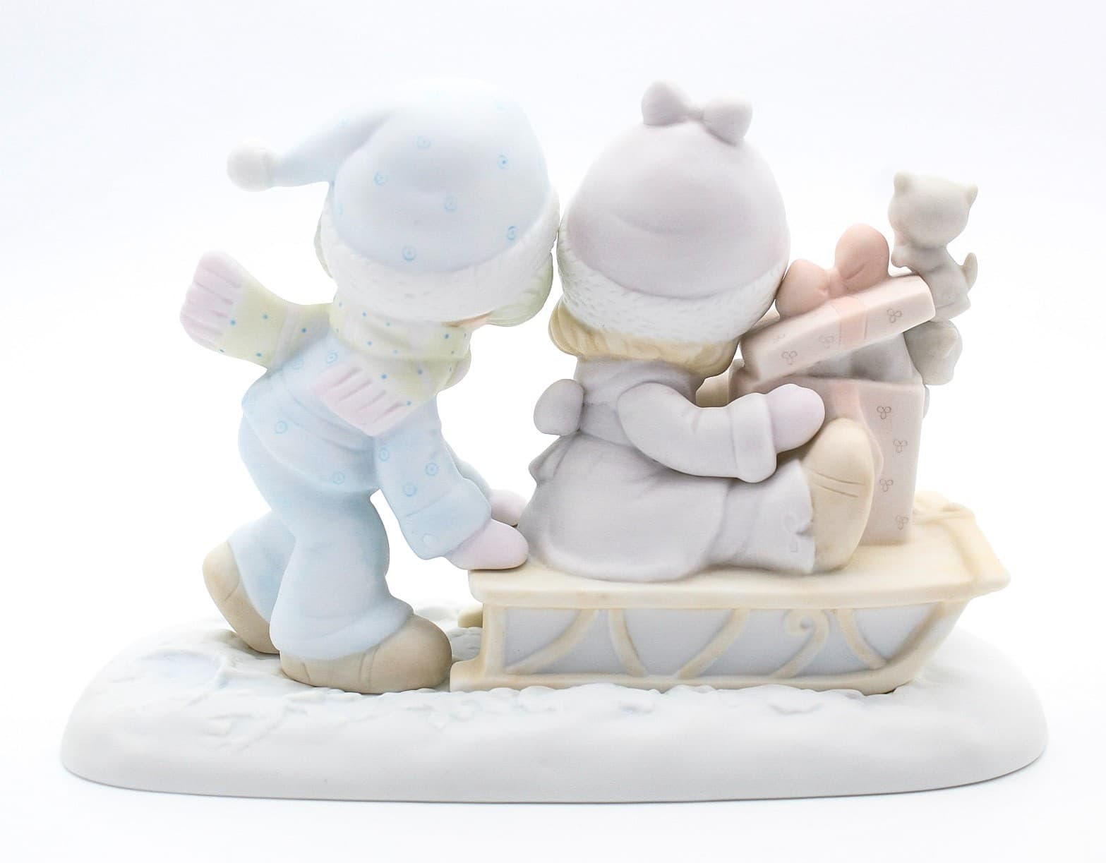 Precious Moments Sharing Our Season Together Enesco Porcelain Figurine 1983 - Thumbnail 6