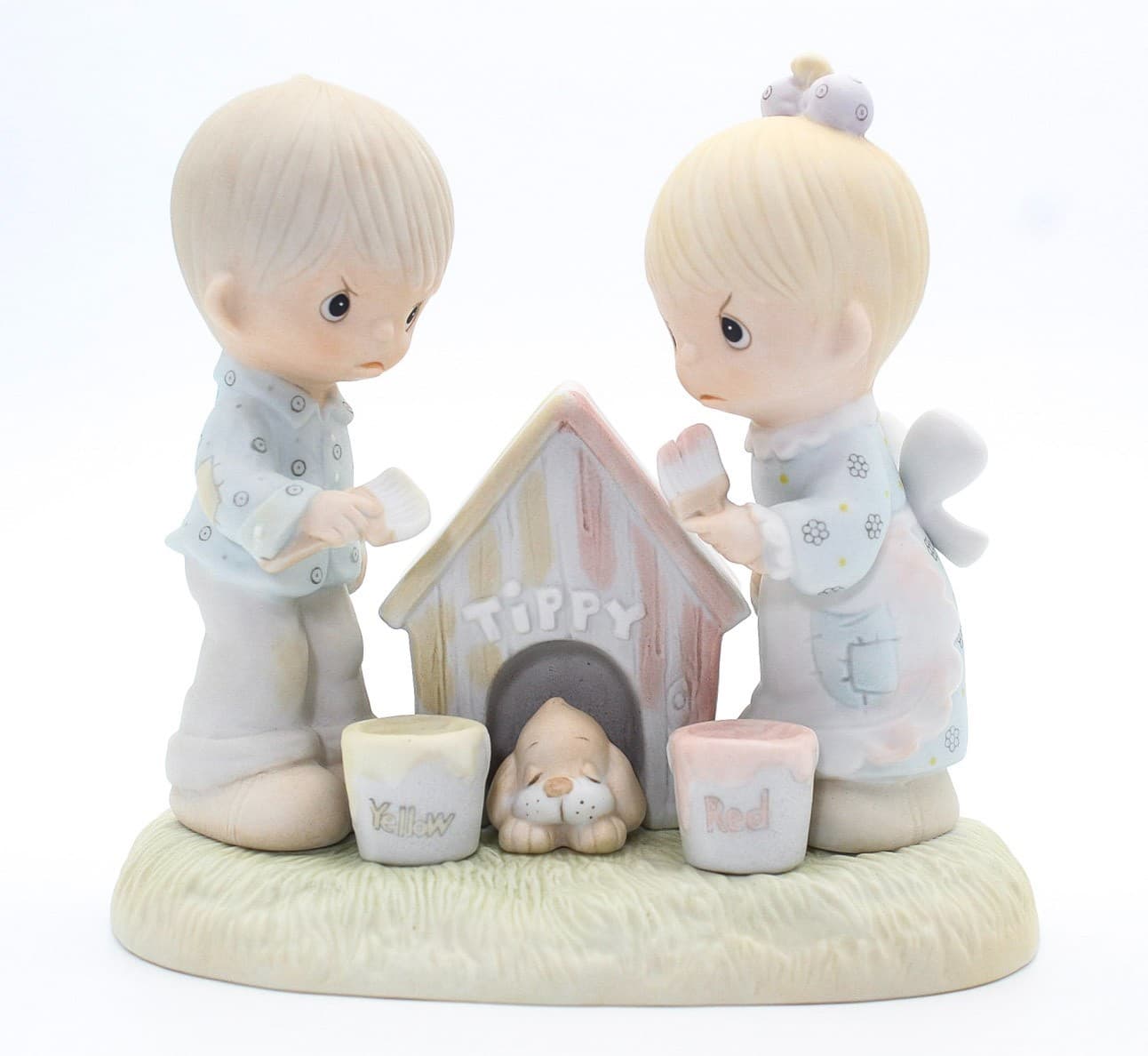 Precious Moments Bless This House Enesco Porcelain Figurine 1981 - Thumbnail 8
