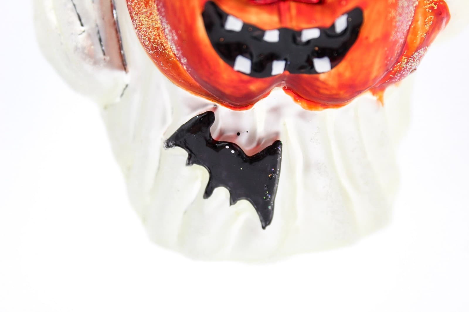 Christopher Radko Jack-N-Goul Halloween Ghost Glass Christmas Ornament 7" - Thumbnail 6