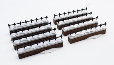 2 Department 56 Churchyard Fence Extensions Heritage Village Christmas Accessory - Thumbnail 3