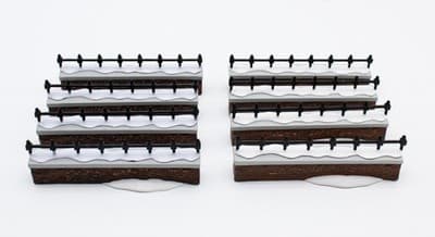 2 Department 56 Churchyard Fence Extensions Heritage Village Christmas Accessory - Thumbnail 5