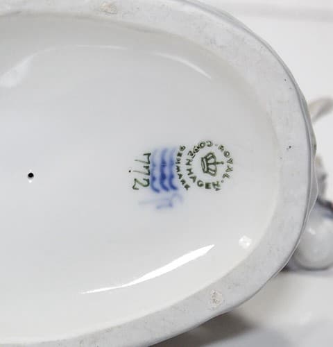 ROYAL COPENHAGEN Denmark 772 Vintage Boy And Cow Porcelain Figurine - Thumbnail 12